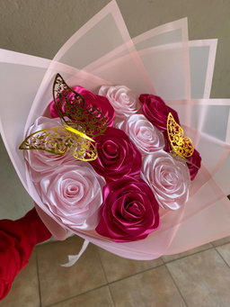Pink Ribbons roses