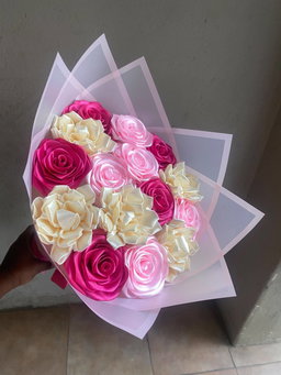 Pink mix ribbon