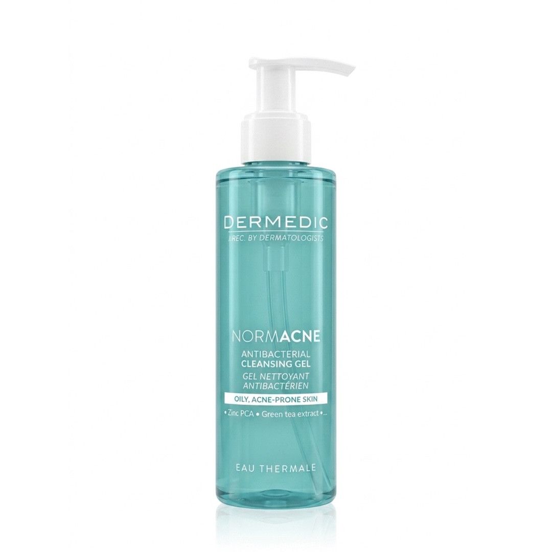 ديرمديك غسول جل منظف للبشرة الدهنية 200ml_0