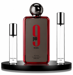AFNAN 9PM REBEL 100ML EDP (DUPE MFK BACCARAT 540 + CREED AVENTUS)