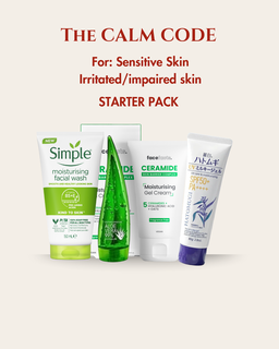 THE CALM CODE (Sensitive Skin Impaired/damaged skin barrier)
