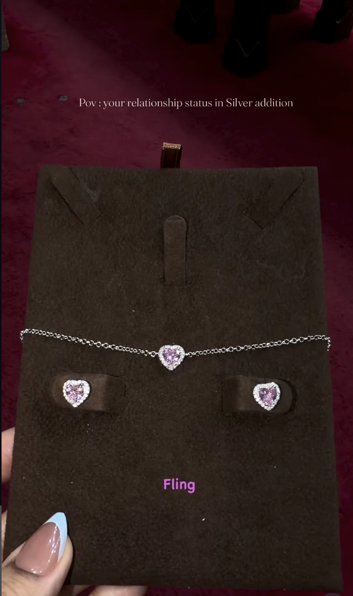 FLING - Italian silver 925 set