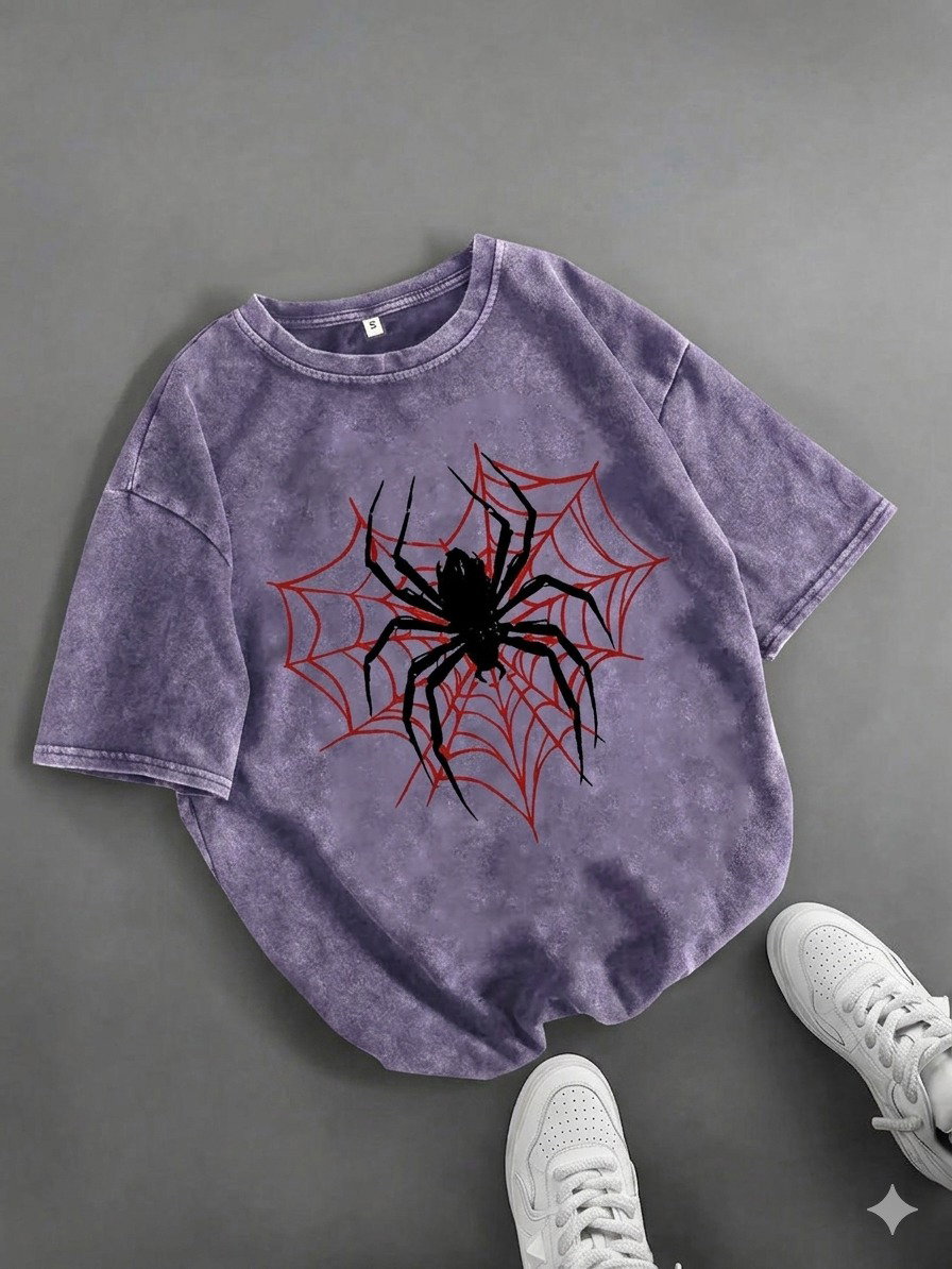 Acid wash t-shirt 1