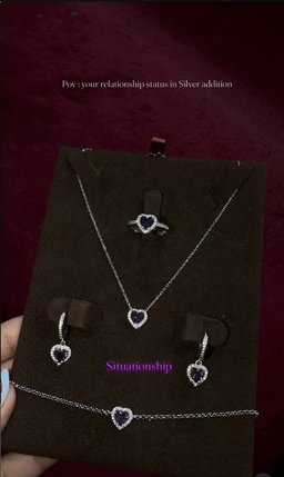 SITUATIONSHIP - Italian silver 925 set