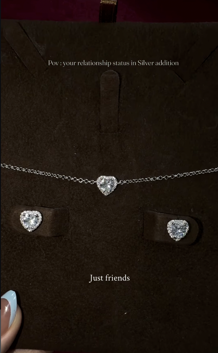 JUST FRIENDS - Italian silver 925 set