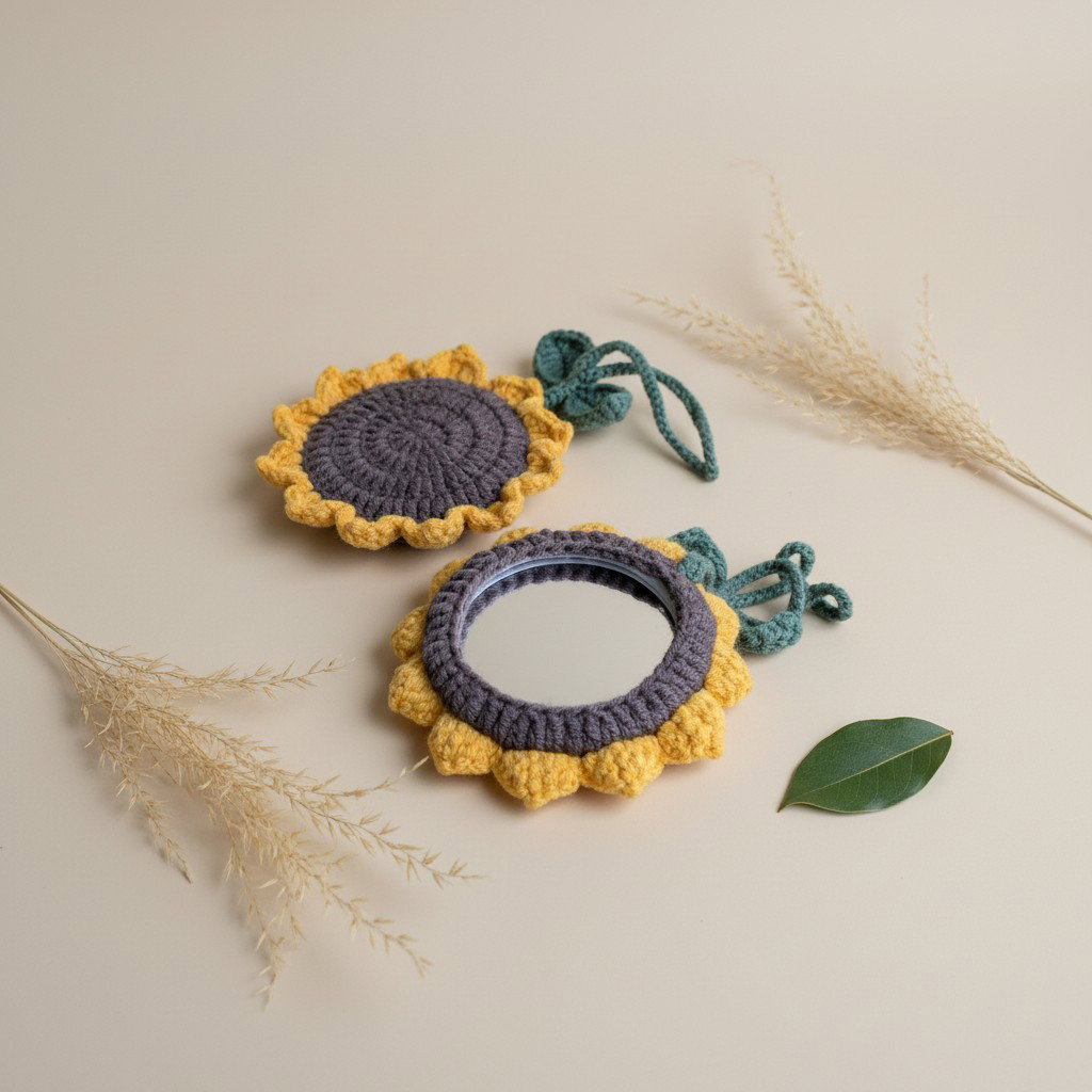 Flowers Mirror Charm 🌻_2