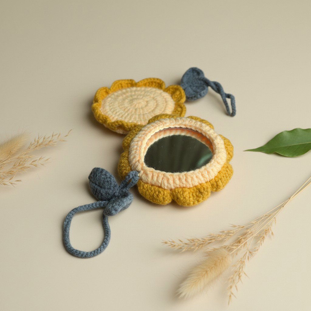 Flowers Mirror Charm 🌻_4