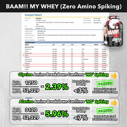 BAAM!!™ My Whey MAX Whey Protein (5lbs / 2.3kg) | 25g High-Quality Whey Protein • Lab-Tested • Low Sugar • Muscle Recovery • Limited Edition Delicious Flavors