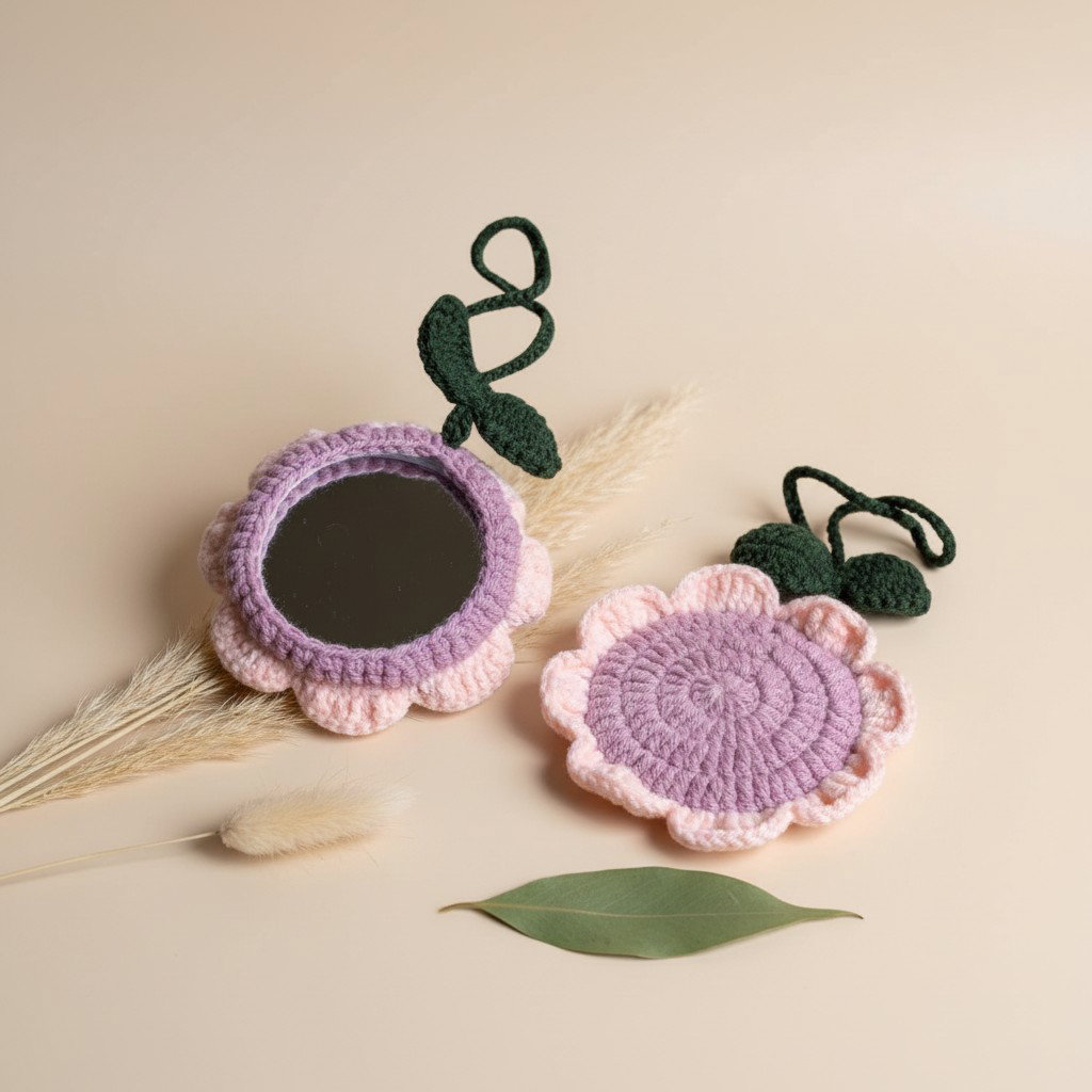 Flowers Mirror Charm 🌻_5