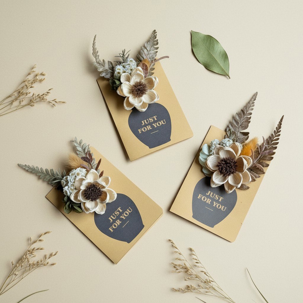 Floral Greeting Card 🌼