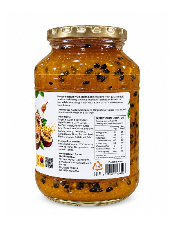 Good Lady Honey Passion Fruit Tea - 1kg_2