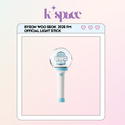 BYEON WOO SEOK 2026 FAN MEETING -  OFFICIAL LIGHT STICK