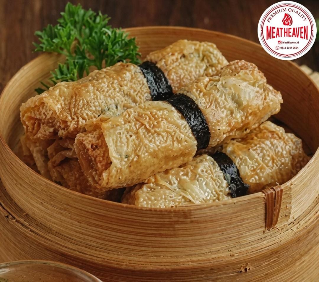 Dimsum Lumpia Kulit Tahu (Goreng/Steam) Isi 8