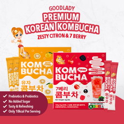 Good Lady Korean Kombucha (Zesty Citron / 7 Berry) - 5g x 20s