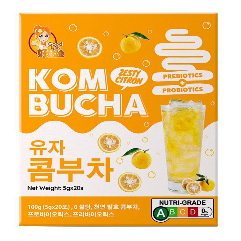 Good Lady Korean Kombucha (Zesty Citron / 7 Berry) - 5g x 20s_1