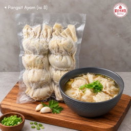 Pangsit Goreng/Rebus (isi 8)