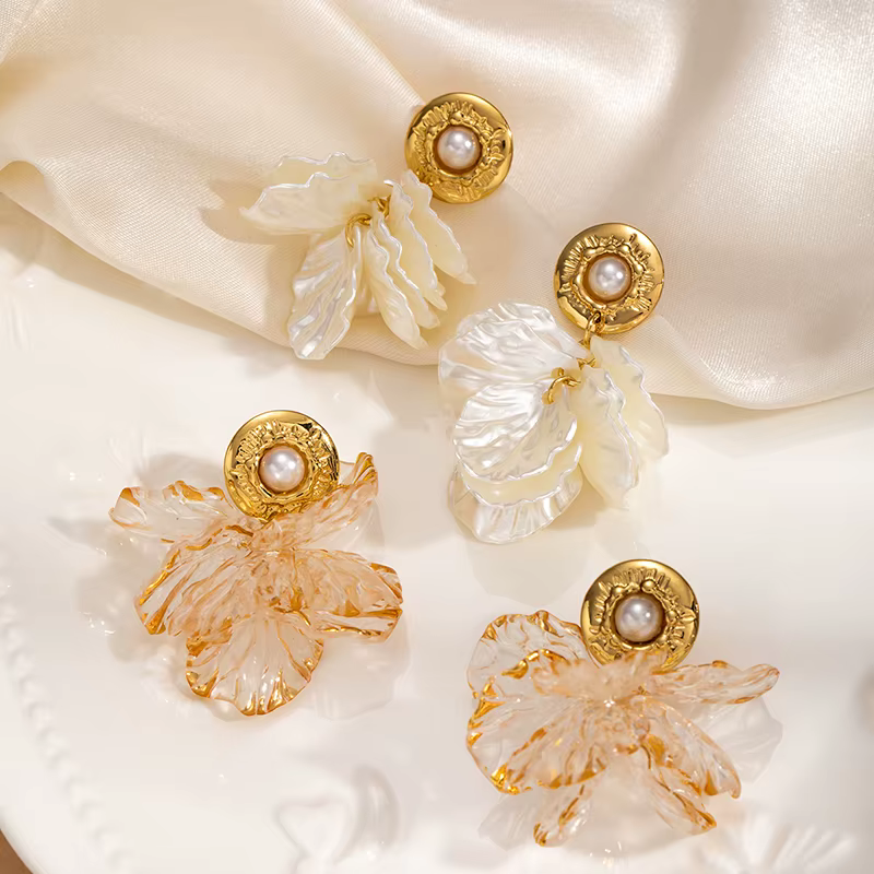 The Pearl Flower Earring_0