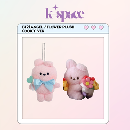 BT21 ANGEL / FLOWER PLUSH COOKY VER