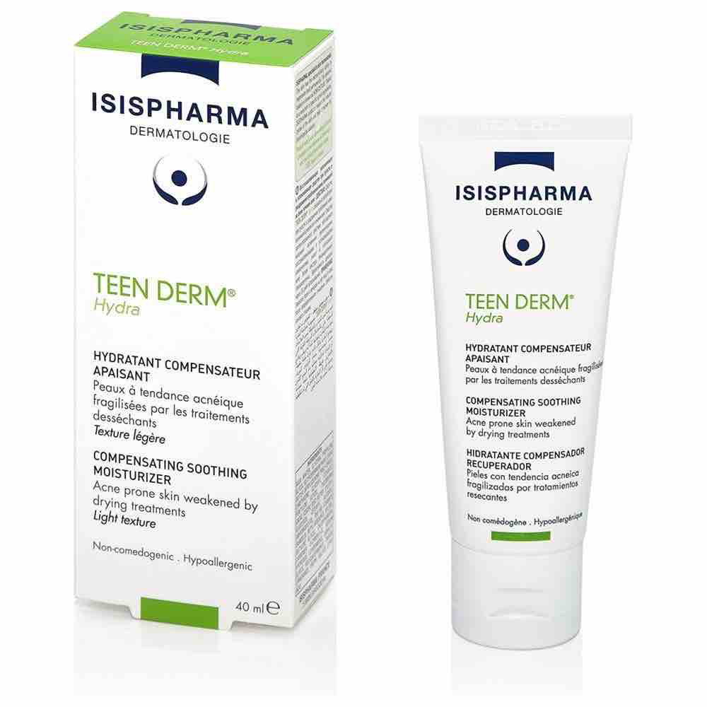 ايزيس فارما تين ديرم هيدرا كريم مرطب 40 مل Isispharma Teen Derm Hydra Cream