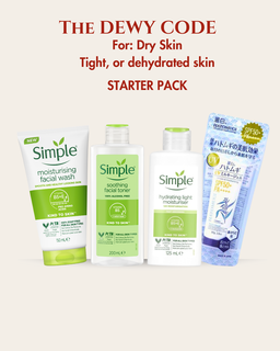 THE DEWY CODE (Normal to Dry Skin Tight, dry, dehydrated skin) 