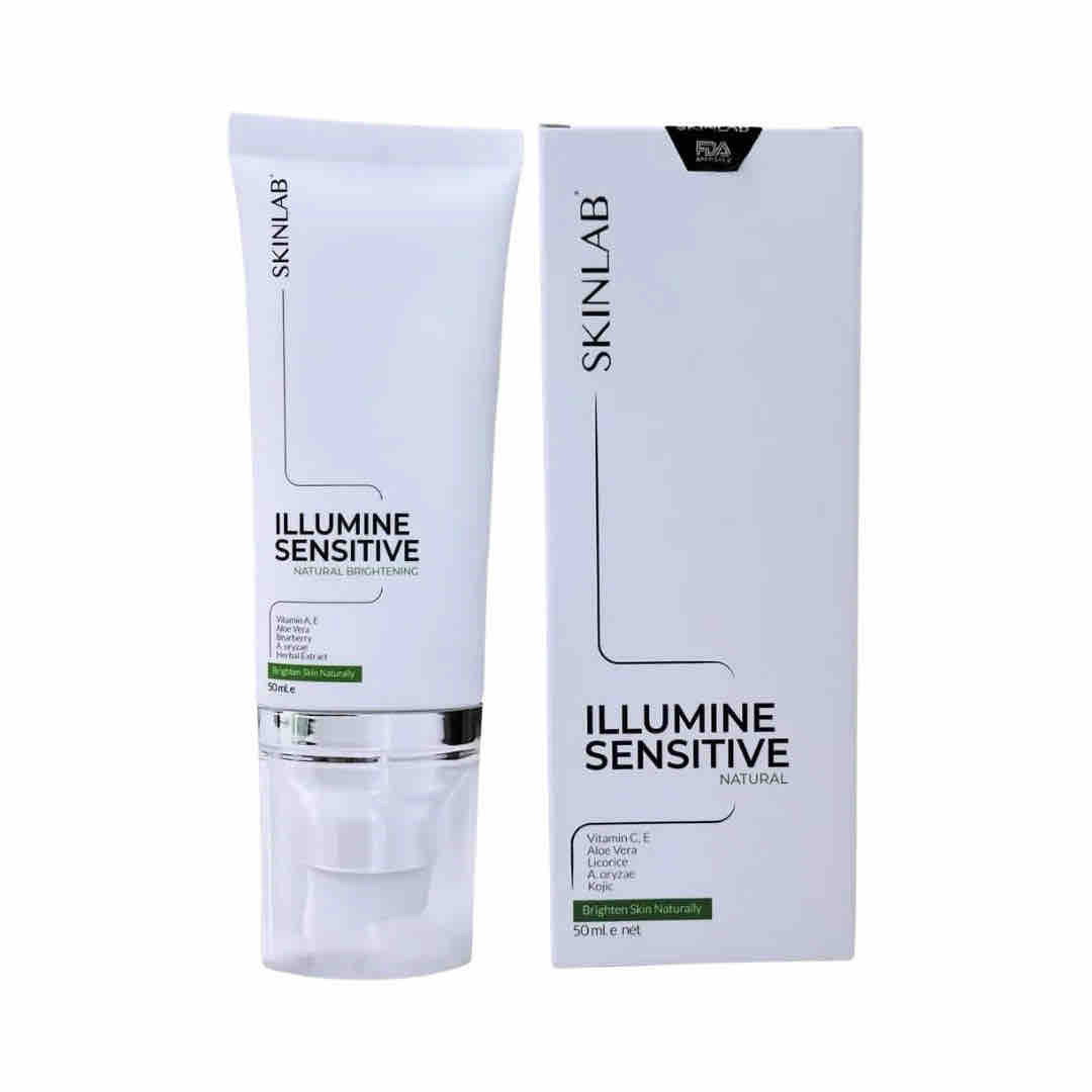 سكن لاب illumine sensitive كريم تفتيح البشرة الحساسة 50 مل_0
