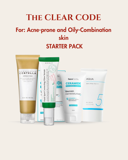 THE CLEAR CODE (Oily-combination ACNE-PRONE SKIN)