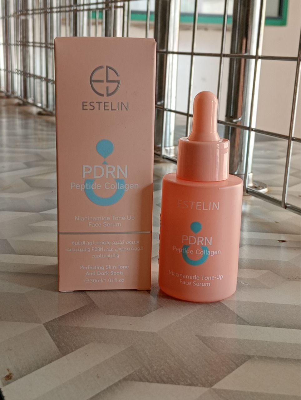 Estelin PDRN Peptide Collagen Niacinamide Tone up Face Serum 30ml