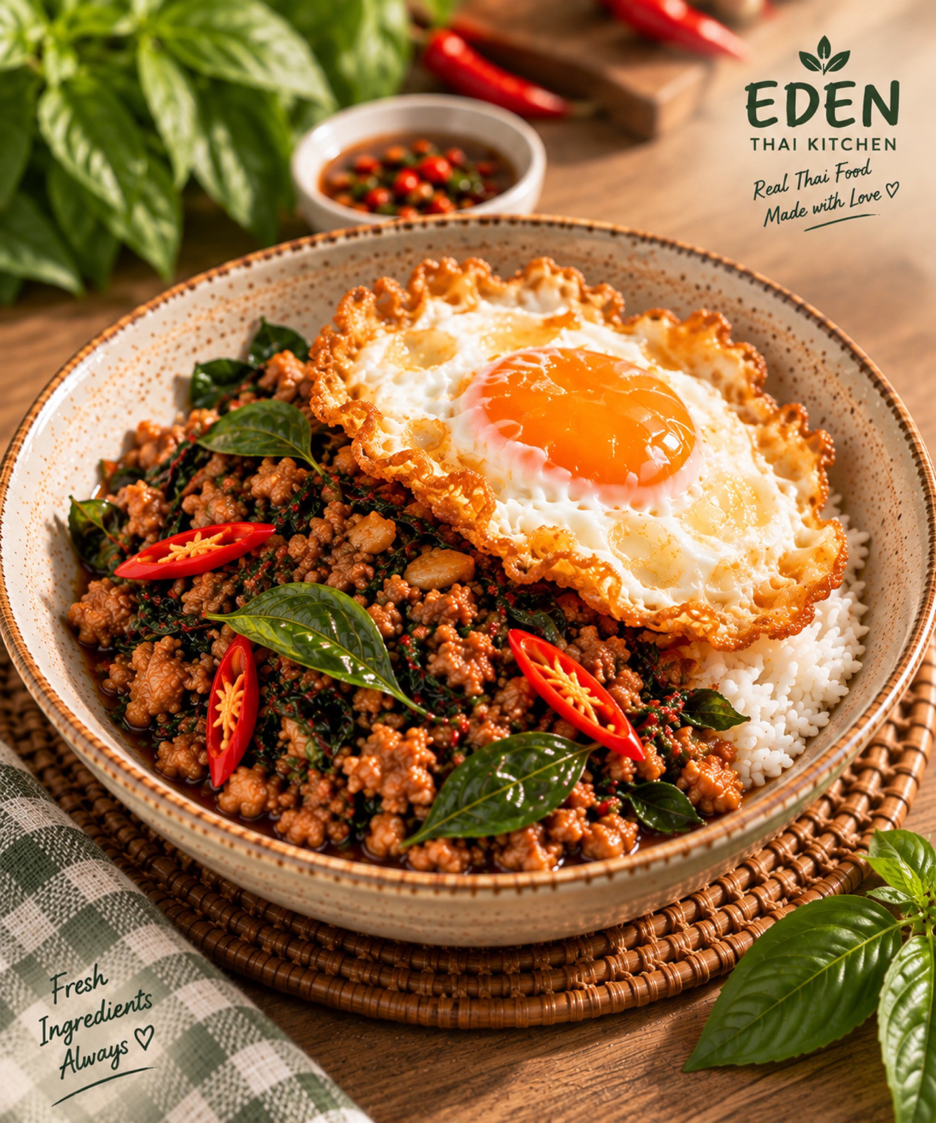 Minced Meat Rice Bowl + Fried Egg_0