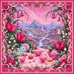 Elina's World - Matte Silk