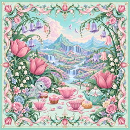 Elina's World - Matte Silk