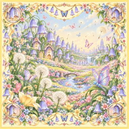 Magic Meadow - Satin Silk
