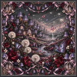 Magic Meadow - Satin Silk