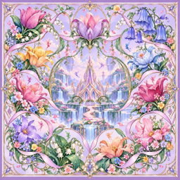 Crystal Palace - Satin Silk