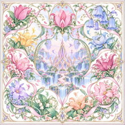Crystal Palace - Satin Silk
