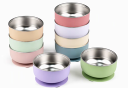 SS 304 Bowl with Suction 400ml