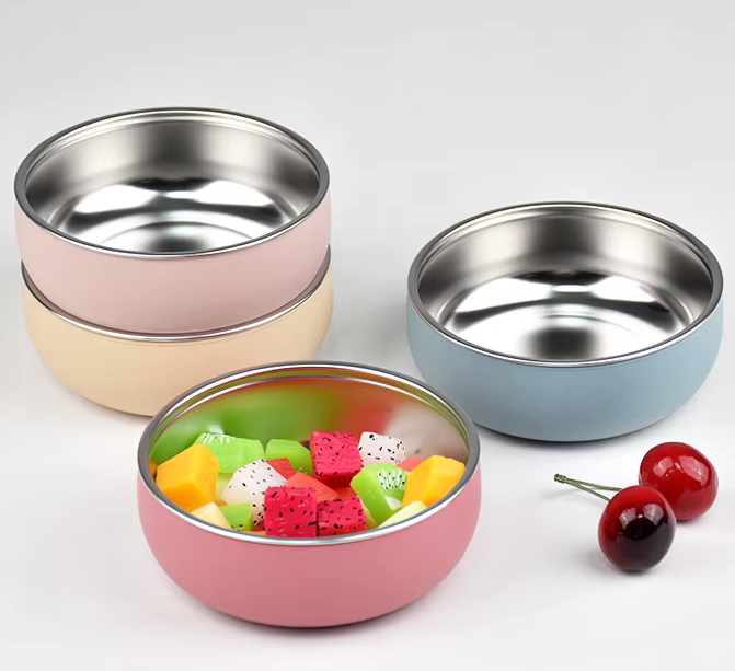 SS 304 Round Bowl 400ml