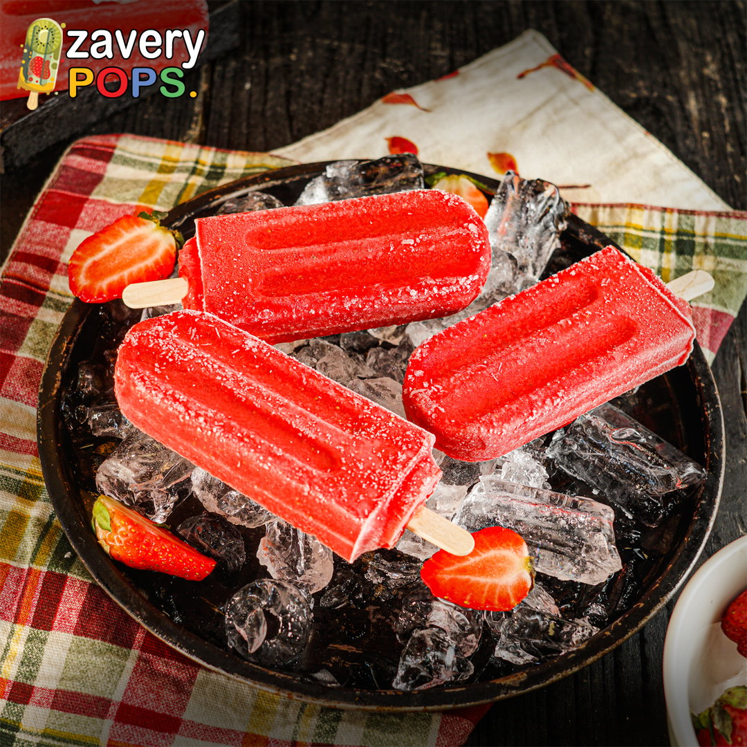 Strawberry Icy Popsicle