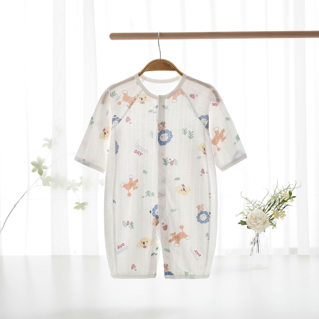 Stylish Long Sleeve Romper (6M-2Y)
