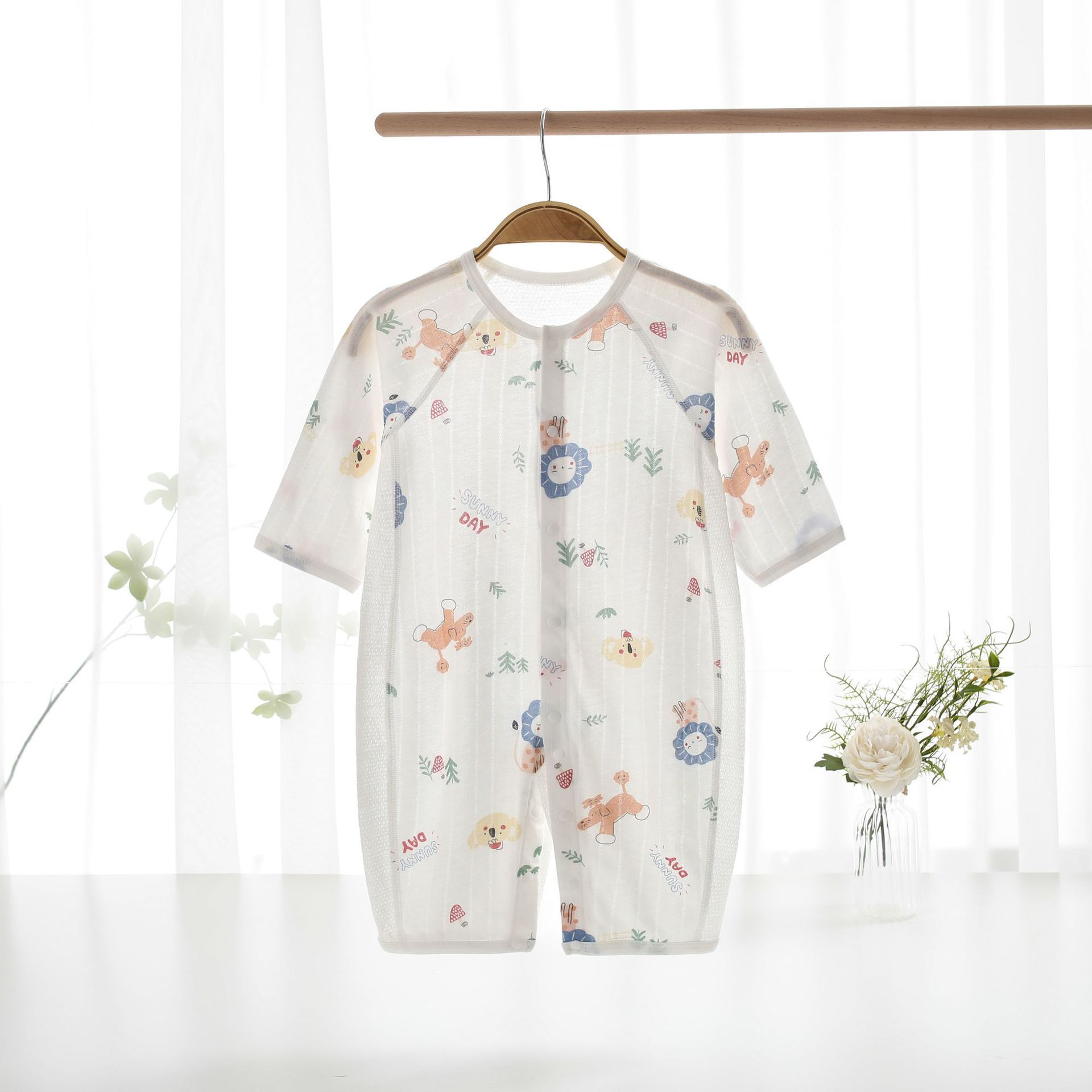 Stylish Long Sleeve Romper (6M-2Y)_0
