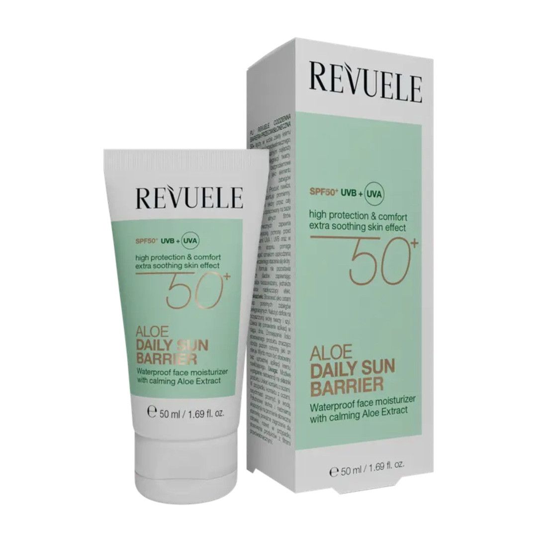 ريفولي كريم واقي شمس يومي بالألوفيرا SPF50, 50ml