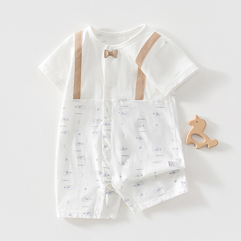 Stylish Short Sleeve Romper (6-12M) 