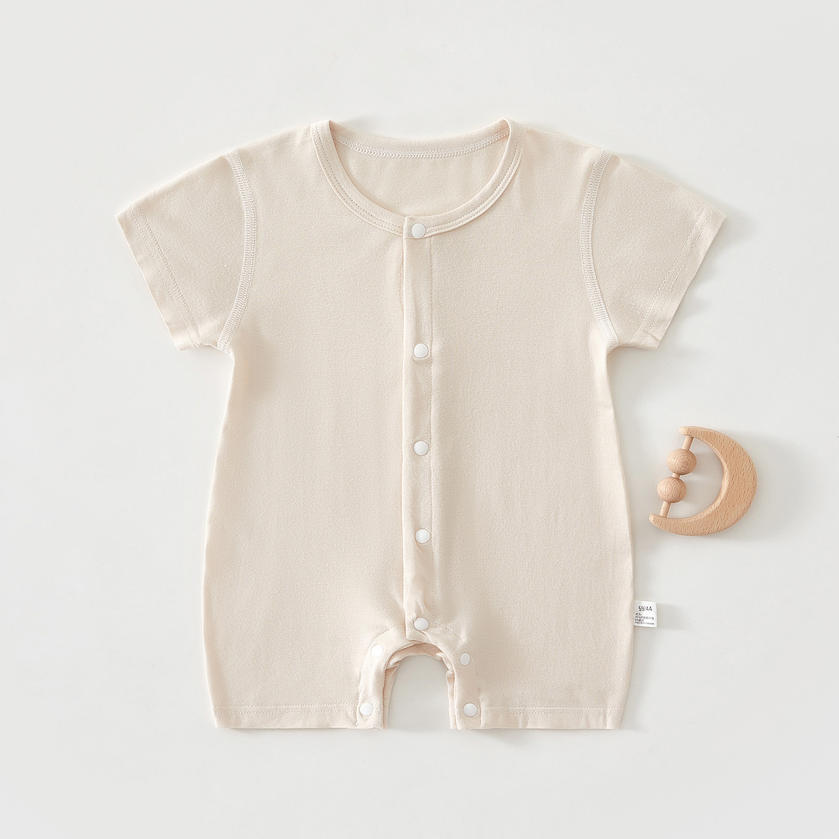 Basic Short Sleeve Romper (6-12M)_1