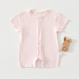 Basic Short Sleeve Romper (6-12M)