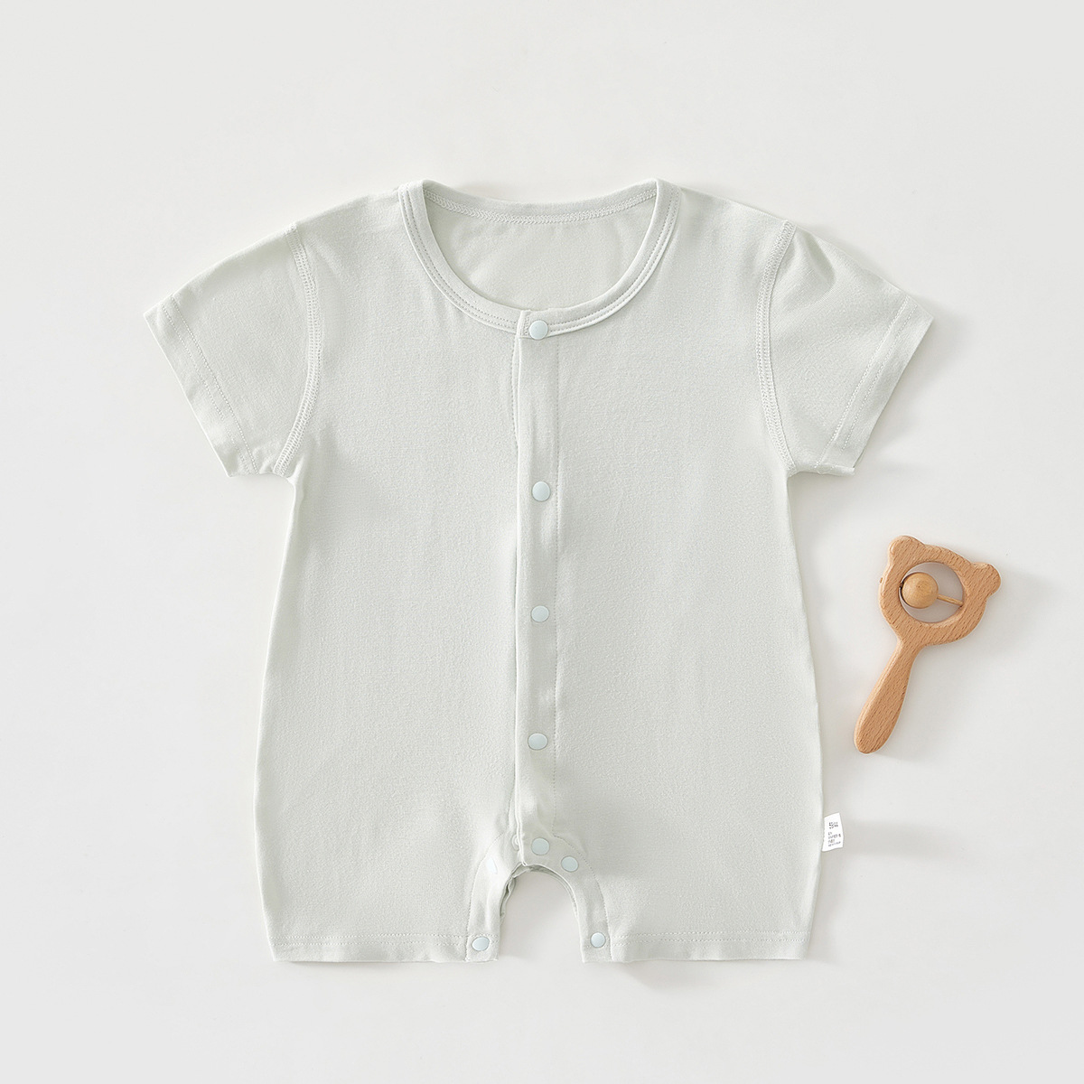 Basic Short Sleeve Romper (6-12M)_3
