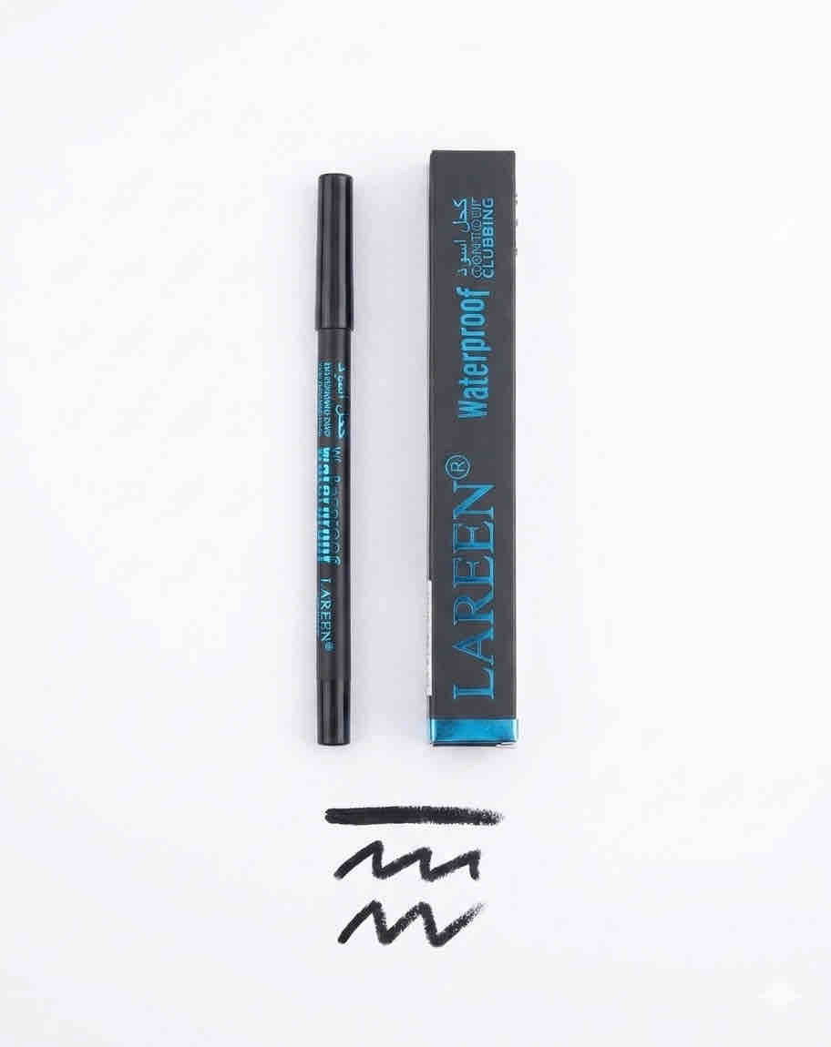 لارين كحل اسود وتر بروف 01 Black*باكيت 12قطعة