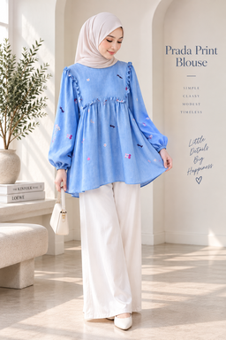 Babydoll Jeans Top