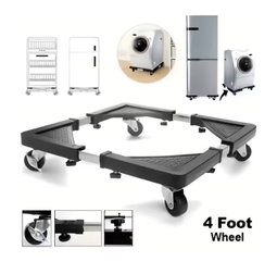 Adjustable Appliance Moving Base with Universal Wheels