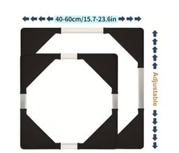 Adjustable Appliance Moving Base with Universal Wheels