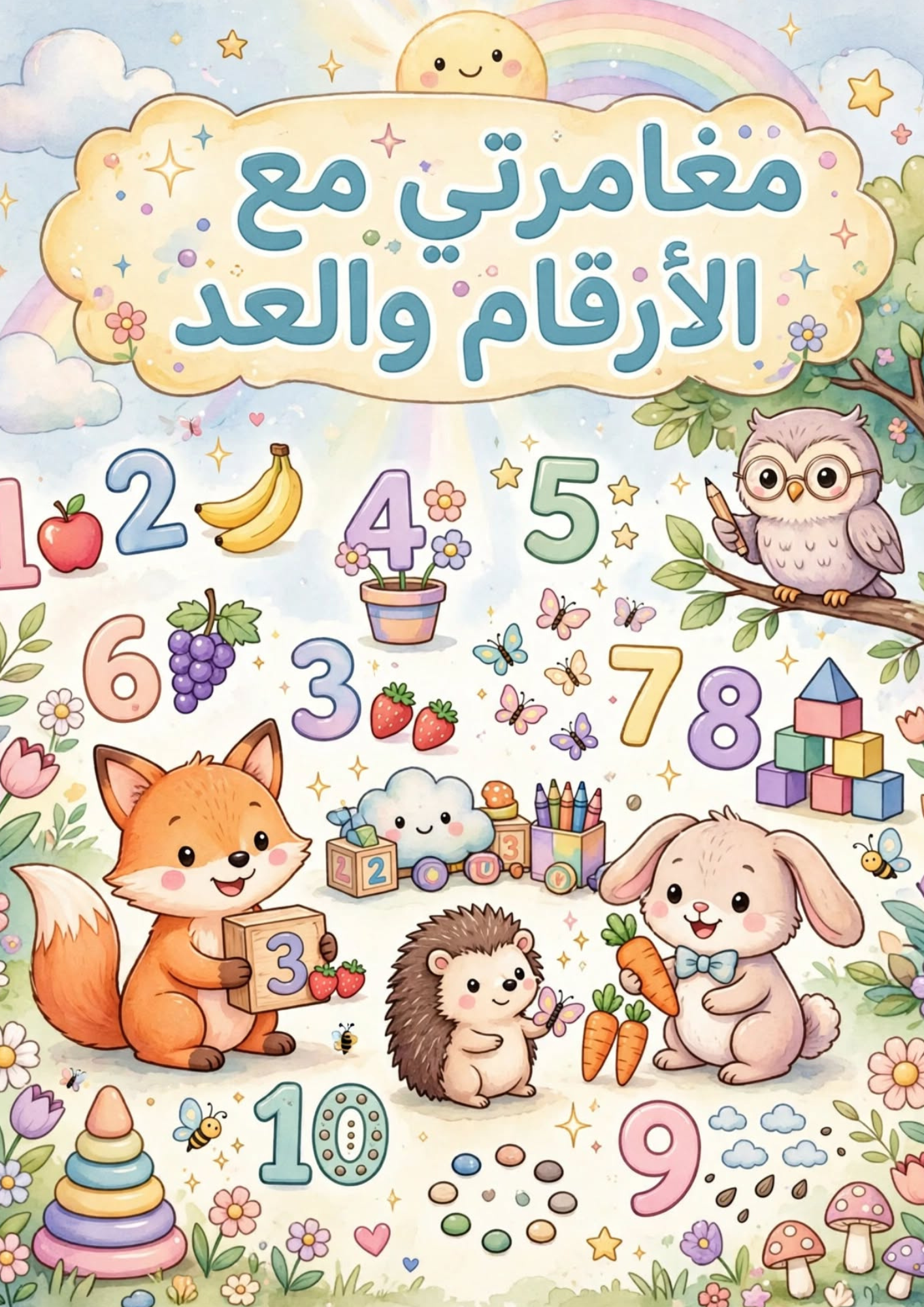 مغامرتي مع الأرقام والعد_0