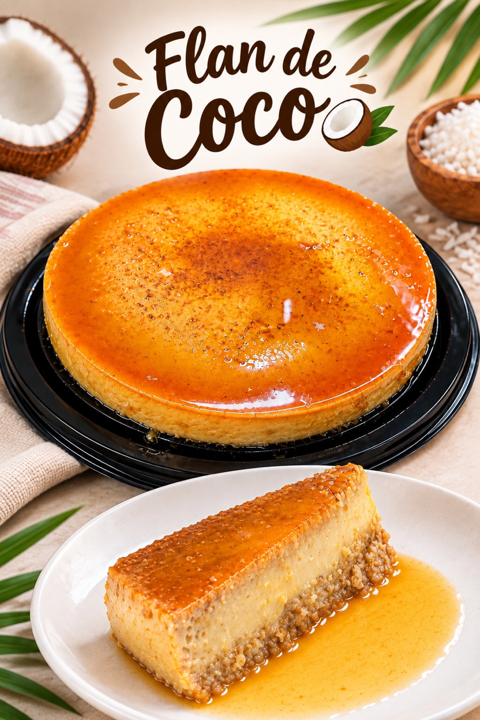 Flan de Coco